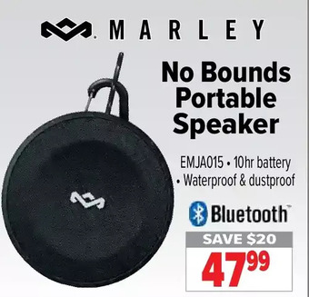 2001 Audio Video Marley no bounds portable speaker offer