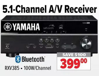 2001 Audio Video Yamaha 5.1-channel a/v receiver offer