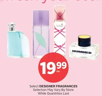 Rexall Designer fragrances offer