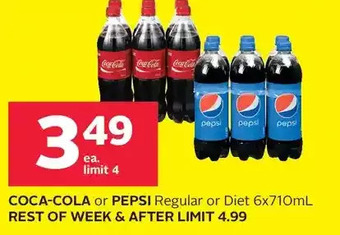 Rexall Coca-cola or pepsi offer