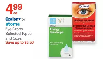 Guardian Pharmacy Option+ or atoma eye drops offer