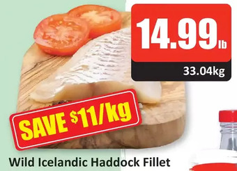 Starsky Wild icelandic haddock fillet offer