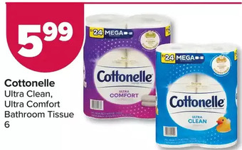 PharmaChoice Cottonelle ultra clean, ultra comfort bathroom tissue offer