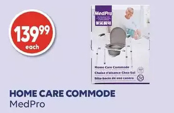 Wellwise by Shoppers Medpro home care commode offer