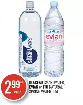 Shoppers Drug Mart Glaceau smartwater, evian or fiji natural spring water offer