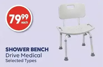 Wellwise by Shoppers Drive medical shower bench offer