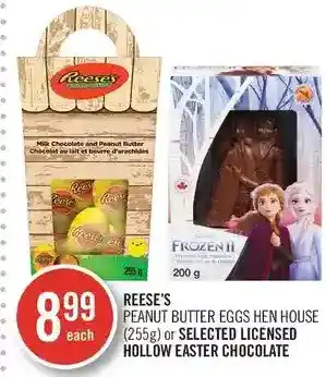 Shoppers Drug Mart Reese's peanut butter eggs hen house or licensed hollow easter chocolate offer