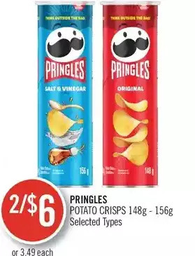 Shoppers Drug Mart Pringles potato crisps offer