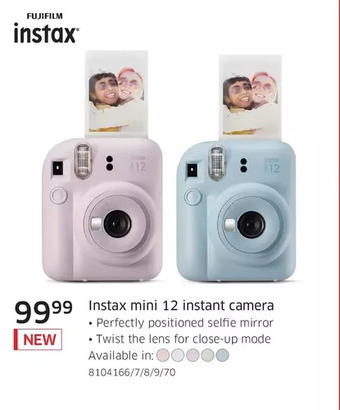 The Source Instax mini 12 instant camera offer
