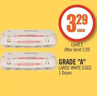 Shoppers Drug Mart Grade "a" large white eggs offer