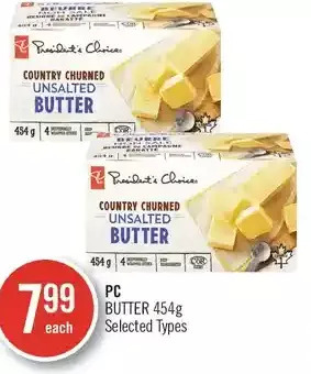 Shoppers Drug Mart Pc butter offer