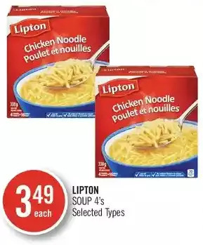 Shoppers Drug Mart Lipton soup offer