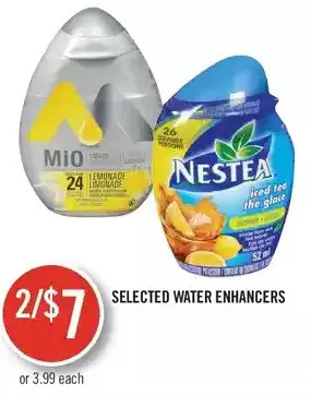 Shoppers Drug Mart Water enhancers offer