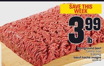 Independent City Market Bœuf haché maigre offer