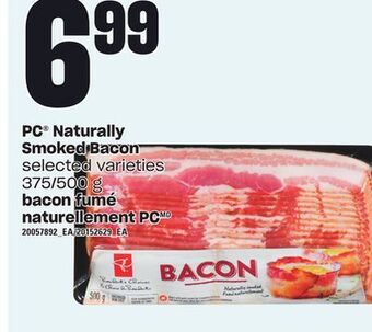 Independent City Market Bacon fumé naturellement pcmd, 375/500 g offer