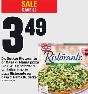 Independent City Market Pizza ristorante ou casa di mama dr. oetker, 320-410 g offer