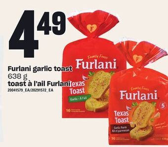 Independent City Market Toast à l'ail furlani, 638 g offer