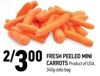 Coppa's Fresh Market Fresh peeled mini carrots offer