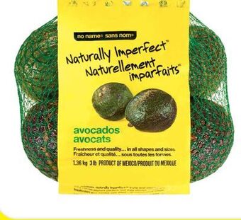 Wholesale Club No name® naturally imperfect™ avocados, 3 lb offer