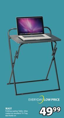 JYSK Ikast folding laptop table offer