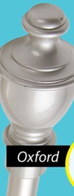 JYSK Oxford curtain rods offer