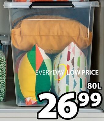 JYSK Simplestore plastic storage box offer