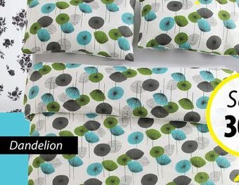 JYSK Dandelion duvet cover set offer