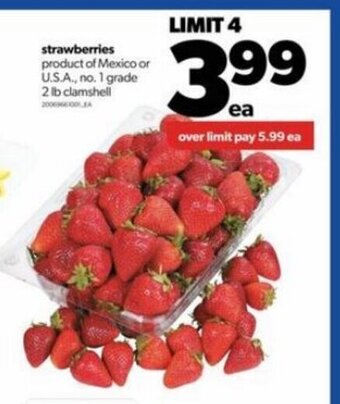 Real Canadian Superstore Strawberries offer