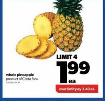 Real Canadian Superstore Whole pineapple offer