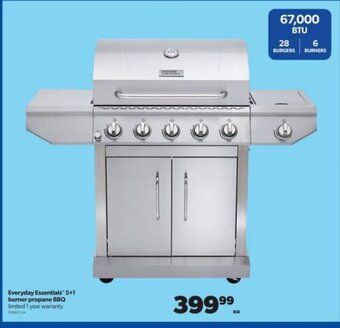 Real Canadian Superstore Everyday essentials 5+1 burner propane BBQ offer