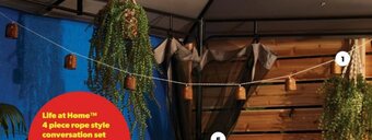 Real Canadian Superstore Life at Home Outdoor Solar LED Rattan String Light offer