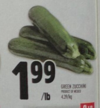 Metro Green Zucchini offer