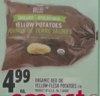 Metro Organic Red or Yellow-Flesh Potatoes offer