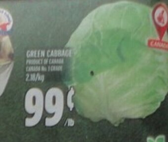 Metro Green Cabbage offer