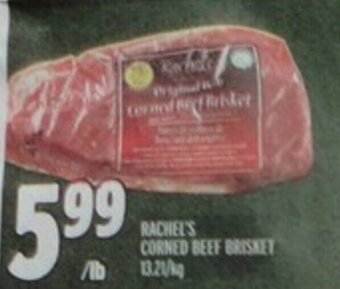Metro Rachel's Corned Beef Brisket offer