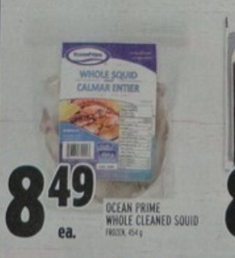 Metro Ocean Prime Whole Cleaned Squid offer