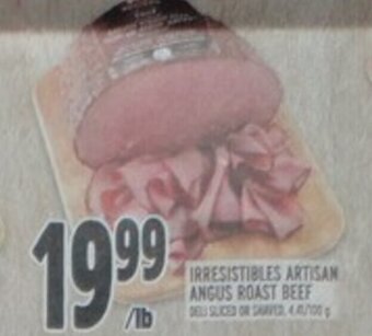 Metro Irresistibles Artisan Angus Roast Beef offer
