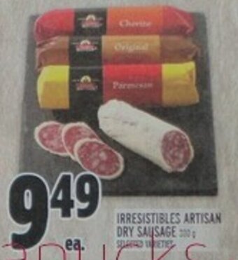 Metro Irresistibles Artisan Dry Sausage offer