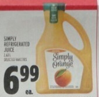 Metro Simply Refrigerated Juice offer
