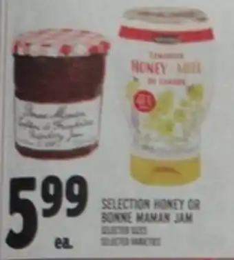 Metro Selection Honey or Bonne Maman Jam offer