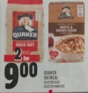 Metro Quaker Oatmeal offer