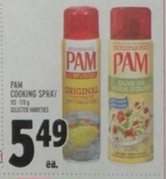 Metro Pam Cooking Spray offer