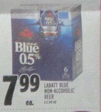Metro Labatt Blue Non-Alcoholic Beer offer