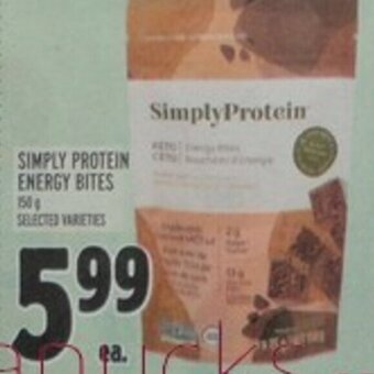 Metro Simply Protein Energy Bites offer