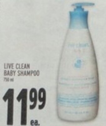 Metro Live Clean Baby Shampoo offer