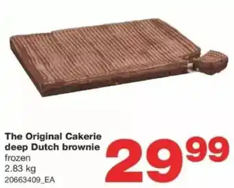 Wholesale Club The original cakerie deep dutch brownie offer