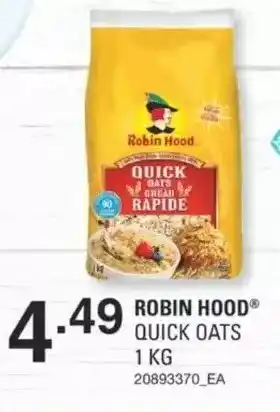 Wholesale Club Robin hood quick oats offer