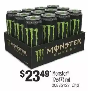 Wholesale Club Monster offer