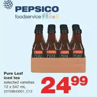 Wholesale Club Pure leaf iced tea offer