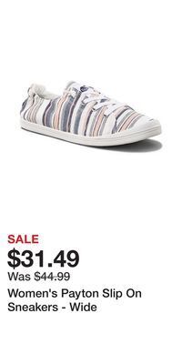 Mark's Women's payton slip on sneakers - wide offer